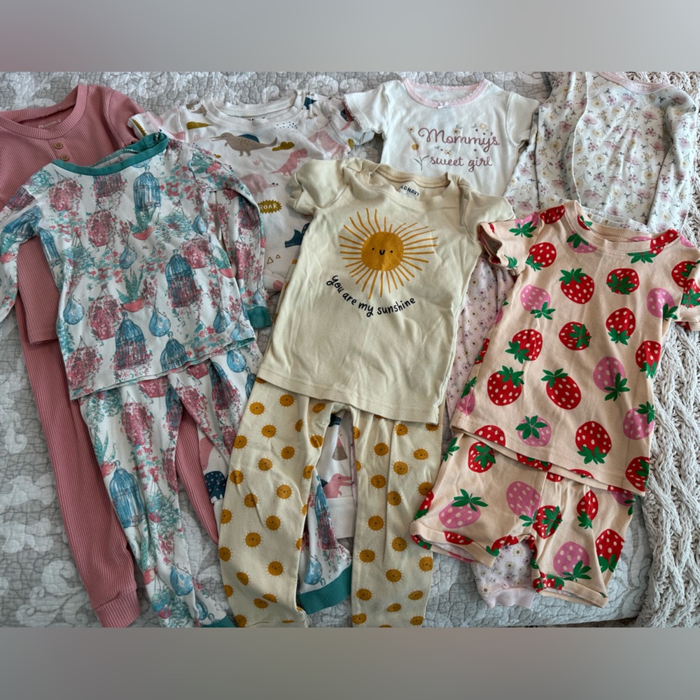Girls 3T Pajama Bundle